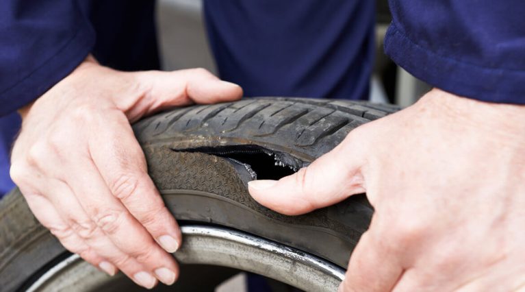 Change Damaged Tyres
